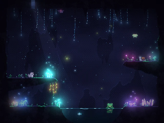 Screenshot of Glowmoss Hollow