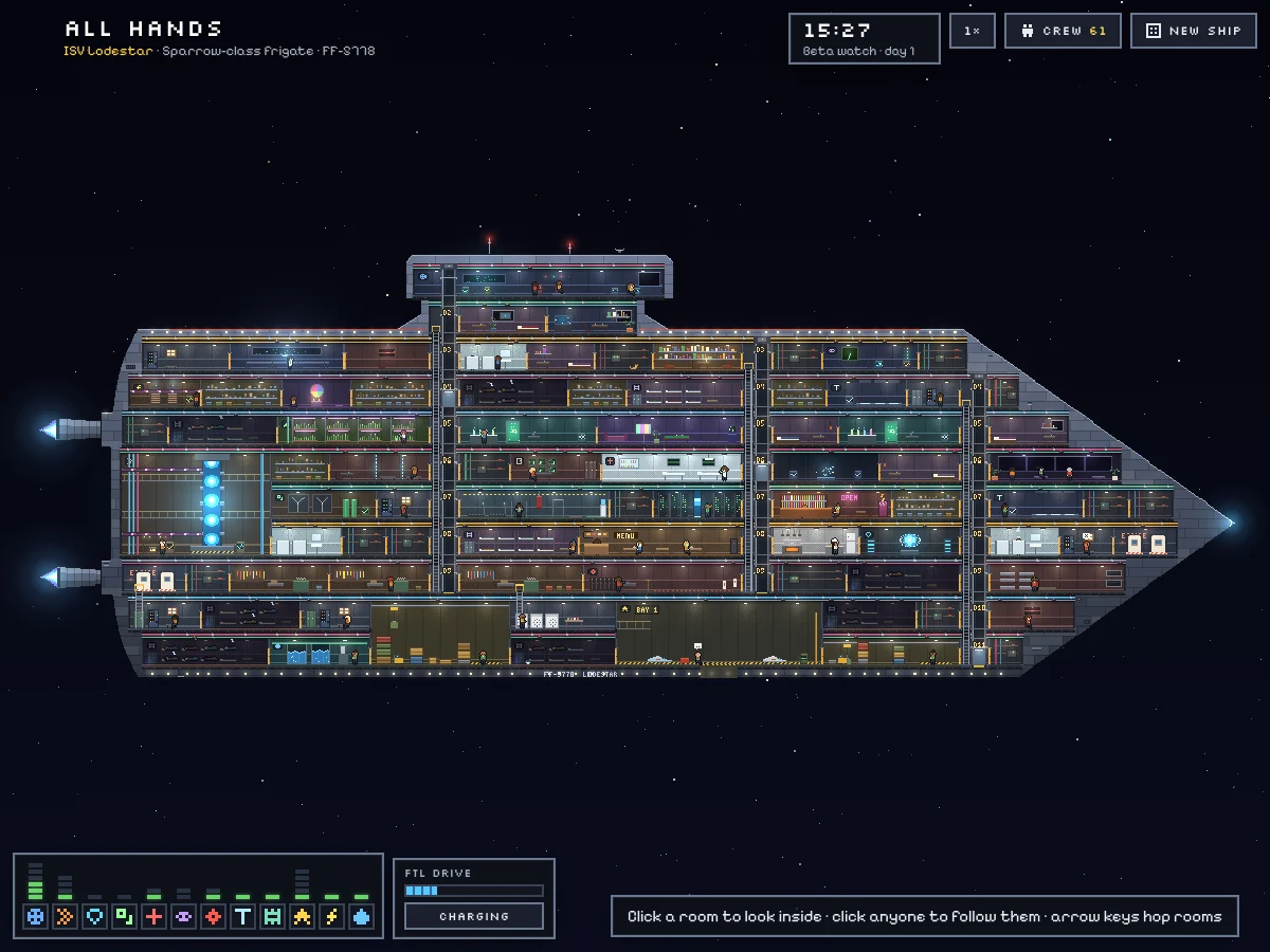 Screenshot of All Hands